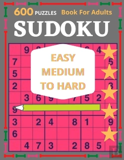 Bertrand.pt - 600 Puzzles Book For Adult Sudoku Easy Medium To Hard