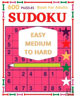 Bertrand.pt - 600 Puzzles Book For Adult Sudoku Easy Medium To Hard