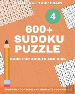 Bertrand.pt - 600+ Sudoku Puzzle Book For Adults And Kids