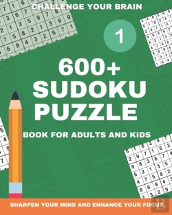 Bertrand.pt - 600+ Sudoku Puzzle Book For Adults And Kids