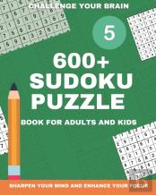 600+ Sudoku Puzzle Book For Adults And Kids
