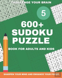Bertrand.pt - 600+ Sudoku Puzzle Book For Adults And Kids