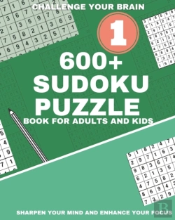 Bertrand.pt - 600+ Sudoku Puzzle Book For Adults And Kids