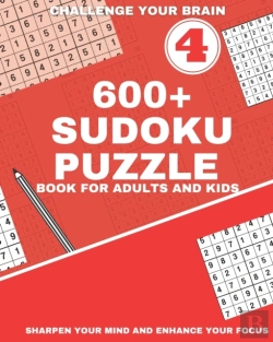 Bertrand.pt - 600+ Sudoku Puzzle Book For Adults And Kids