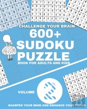 600+ Sudoku Puzzle Book For Adults And Kids