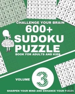 Bertrand.pt - 600+ Sudoku Puzzle Book For Adults And Kids