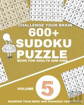 600+ Sudoku Puzzle Book For Adults And Kids