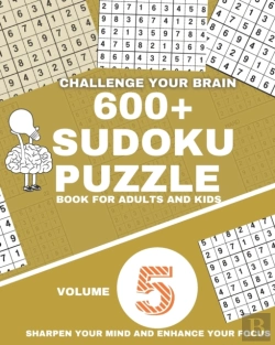 Bertrand.pt - 600+ Sudoku Puzzle Book For Adults And Kids