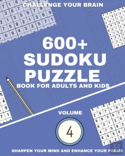 Bertrand.pt - 600+ Sudoku Puzzle Book For Adults And Kids