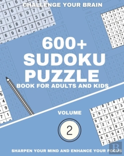 Bertrand.pt - 600+ Sudoku Puzzle Book For Adults And Kids