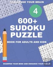 600+ Sudoku Puzzle Book For Adults And Kids