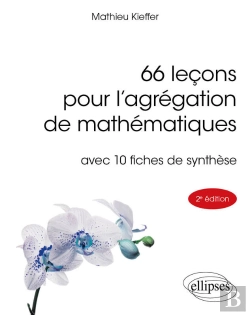 Bertrand.pt - 66 Leçons Pour L'Agrégation De Mathématiques
