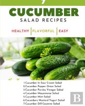 7 Cucumber Salad Recipes - Healthy Flavorful Easy Dishes - Recipe Book For Quick Simple Meals