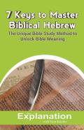 7 Keys To Master Biblical Hebrew