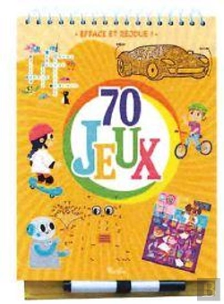 Bertrand.pt - 70 Jeux Efface Et Rejoue Orange