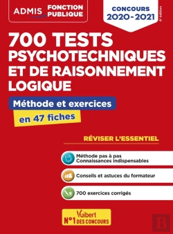 Bertrand.pt - 700 Tests Psychotechniques Et De Raisonnement Logique - Methode Et Exercices