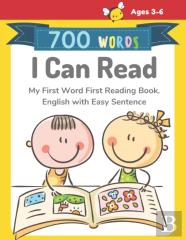 700 Words I Can Read My First Word First Reading Book. English With Easy Sentence