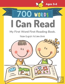 Bertrand.pt - 700 Words I Can Read My First Word First Reading Book. Italian English Picture Book
