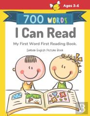 700 Words I Can Read My First Word First Reading Book. Serbian English Picture Book