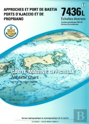 7436l Approches Et Port De Bastia Ports D'Ajaccio Et De Propriano
