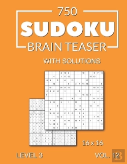 Bertrand.pt - 750 Sudoku Brain Teaser 16x16 With Solutions