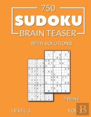 750 Sudoku Brain Teaser Twins With Solutions