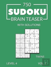 750 Sudoku Brain Teaser Twins With Solutions