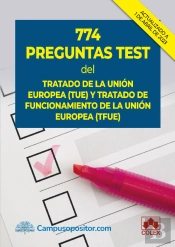 774 Preguntas Test Del Tratado De La Union Europea (Tue) Y T