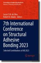7th International Conference On Structural Adhesive Bonding 2023