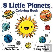 8 Little Planets Coloring Book