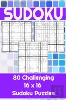80 Challenging 16x16 Sudoku Puzzles