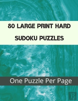 Bertrand.pt - 80 Large Print Hard Sudoku Puzzles