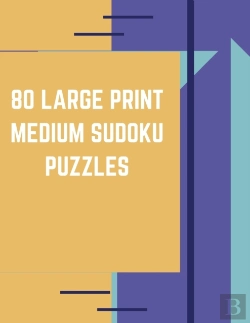 Bertrand.pt - 80 Large Print Medium Sudoku Puzzles