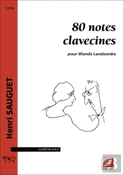 80 Notes Clavecines  Pour Wanda Landowska