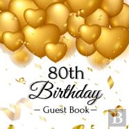 80th Birthday Guest Book