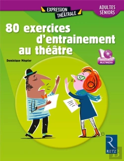 Bertrand.pt - 90 Exercices D'Entrainement Au Theatre Pour Adultes Et Seniors + Dvd