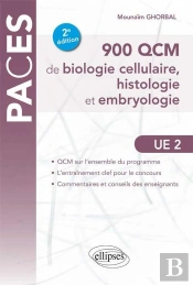 900 Qcm De Biologie Cellulaire Histologie Et Embryologie Ue2 2eme Edition