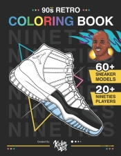 90'S Retro Coloring Book - Created By: K