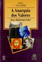 A Anarquia dos Valores