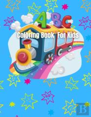 A B C Coloring Book  For Kids