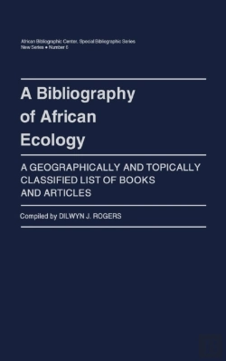 Bertrand.pt - A Bibliography Of African Ecology