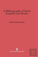 A Bibliography Of Early English Law Books