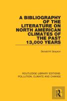 A Bibliography Of The Literature On North American Climates Of The Past 13,000 Years