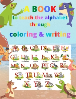 Bertrand.pt - A Book To Teach The Alphabet Through Coloring And Writing