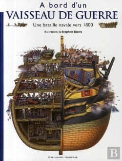Bertrand.pt - À Bord D'Un Vaisseau De Guerre ; Une Bataille Navale Vers 1800
