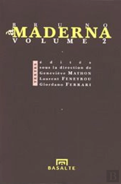 Bertrand.pt - À Bruno Maderna T.2