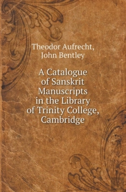 Bertrand.pt - A Catalogue Of Sanskrit Manuscripts In The Library Of Trinity College, Cambridge