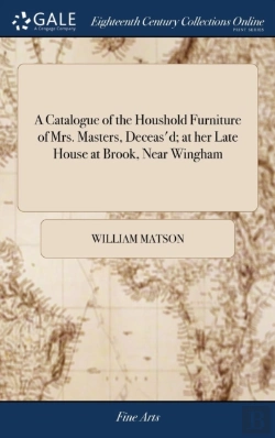 Bertrand.pt - A Catalogue Of The Houshold Furniture Of