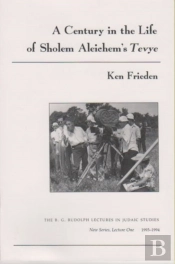 A Century In The Life Of Sholem Aleichem'S Tevye
