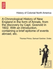A Chronological History Of New England I